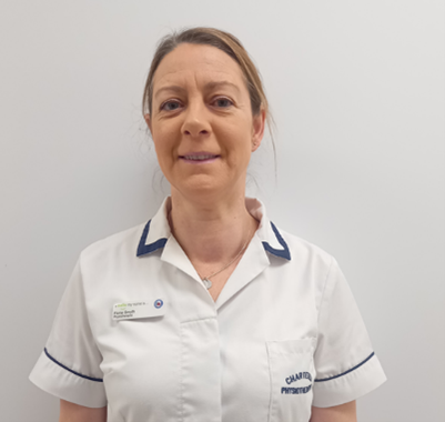 Fiona Smyth, Clinical Specialist Physiotherapist, SJH 